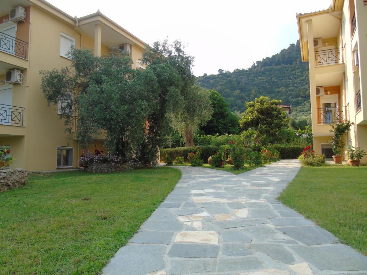 Nostos Studios Golden Beach Chrysi Ammoudia Buitenkant foto